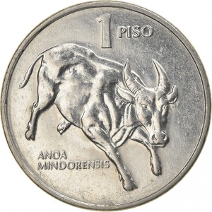 Реверс монеты Филиппины, 1 писо, 1991-1994