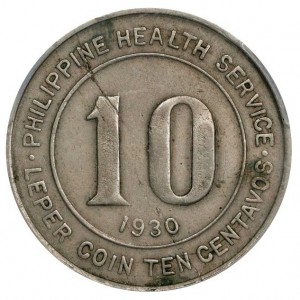 Реверс монеты Филиппины, 10 сентаво, 1930