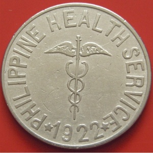 Реверс монеты Филиппины, 20 сентаво, 1922