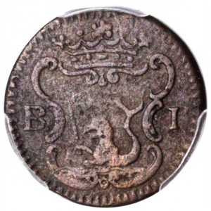 Реверс монеты Филиппины, 1 барилла, 1766