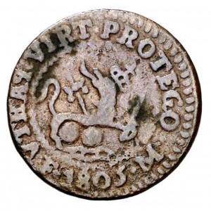 Реверс монеты Филиппины, 1 октаво, 1798-1806