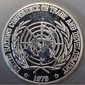 Аверс монеты Филиппины, 25 писо, 1979, Конференция ООН по торговле и развитию