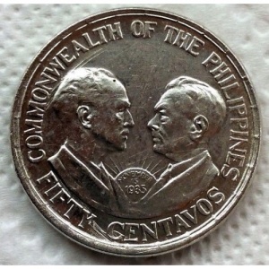 Реверс монеты Филиппины, 50 сентаво, 1936, Создание Содружества