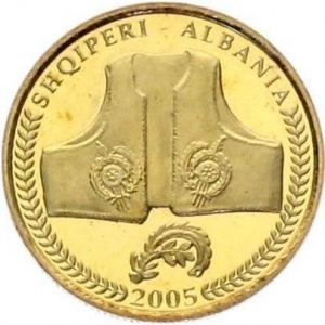Аверс монеты Албания, 10 леков, 2005, Объекты культурного наследия в Албании
