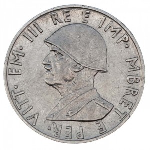 Аверс монеты Албания, 0.5 лек, 1939