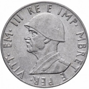 Аверс монеты Албания, 2 лека, 1939-1941
