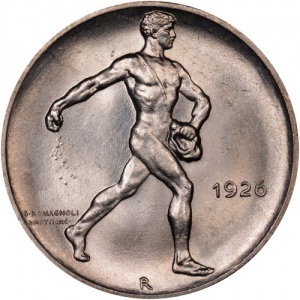 Реверс монеты Албания, 2 франга ари, 1926-1928