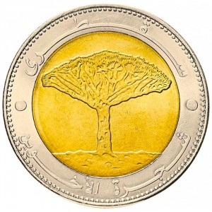 Аверс монеты Йемен, 20 риалов, 2004