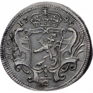 Аверс монеты Богемия, ½ крейцера, 1745-1759