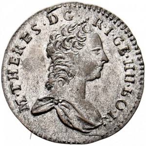 Аверс монеты Богемия, 1 крейцер, 1744-1760