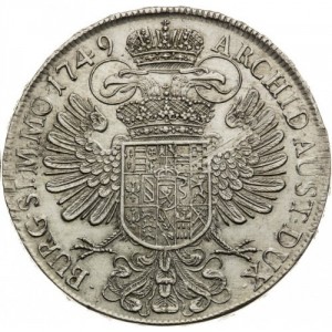 Реверс монеты Богемия, 1 талер, 1746-1750