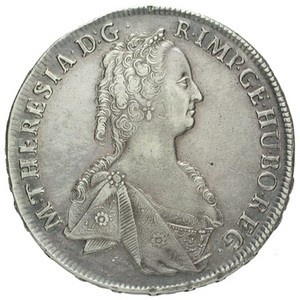 Аверс монеты Богемия, 1 талер, 1751-1760