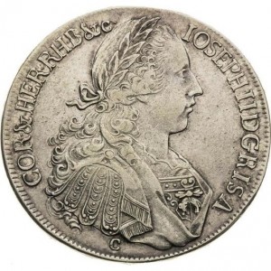 Аверс монеты Богемия, 1 талер, 1769-1771