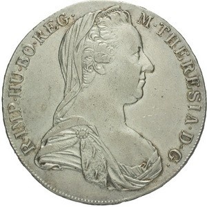 Аверс монеты Богемия, 1 талер, 1780
