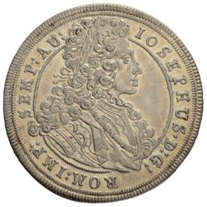 Аверс монеты Богемия, ½ талера, 1709-1710
