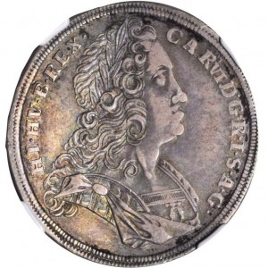 Аверс монеты Богемия, ½ талера, 1717-1726