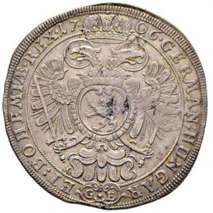 Реверс монеты Богемия, 1 талер, 1706