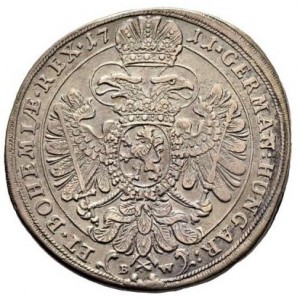 Реверс монеты Богемия, 1 талер, 1711