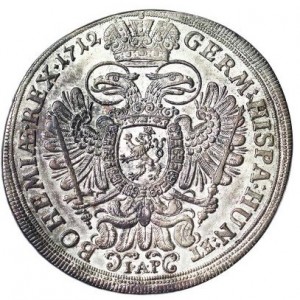 Реверс монеты Богемия, 1 талер, 1712