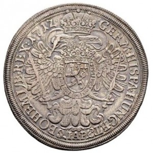 Реверс монеты Богемия, 1 талер, 1712