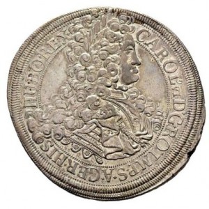 Аверс монеты Богемия, 1 талер, 1715-1716