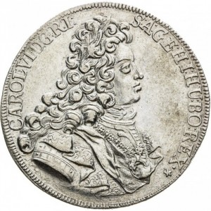 Аверс монеты Богемия, 1 талер, 1717