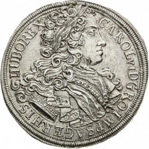 Аверс монеты Богемия, 1 талер, 1718