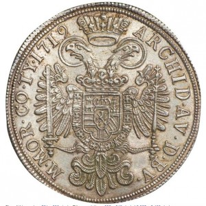 Реверс монеты Богемия, 1 талер, 1719-1720