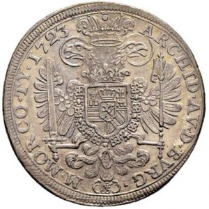 Реверс монеты Богемия, 1 талер, 1723
