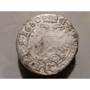 Реверс монеты Богемия, 1 крейцер, 1659-1675