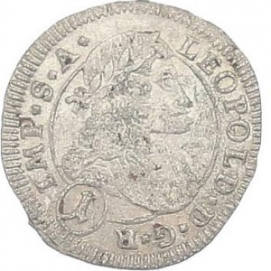 Аверс монеты Богемия, 1 крейцер, 1680-1707