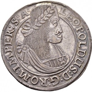 Аверс монеты Богемия, 1 талер, 1666-1671