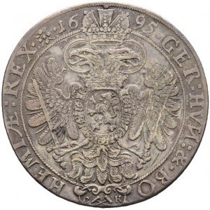 Реверс монеты Богемия, 1 талер, 1695