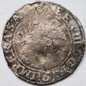 Аверс монеты Богемия, 3 крейцера, 1640-1657