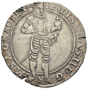 Реверс монеты Богемия, ½ талера, 1623-1637