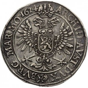 Реверс монеты Богемия, 1 талер, 1623-1638