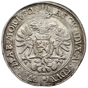 Реверс монеты Богемия, 1 талер, 1623-1637