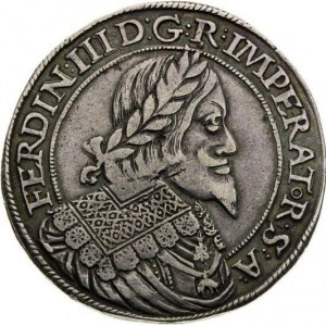 Аверс монеты Богемия, 1 талер, 1641-1656