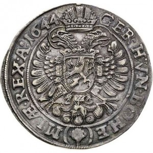 Реверс монеты Богемия, 1 талер, 1643-1656