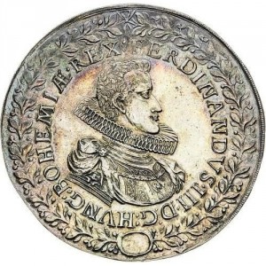 Аверс монеты Богемия, 2 талера, 1629