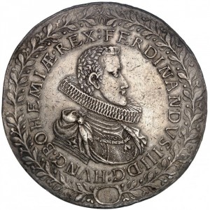 Аверс монеты Богемия, 3 талера, 1629
