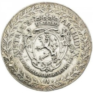 Реверс монеты Богемия, 4 талера, 1629