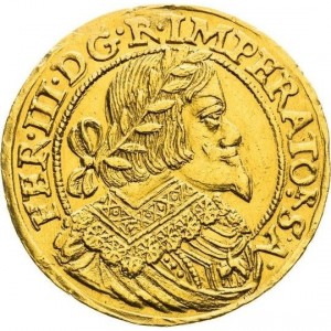Аверс монеты Богемия, 2 дуката, 1641-1657