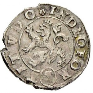 Реверс монеты Богемия, 3 крейцера, 1619, Отметка МД "звезда" - Куттенберг