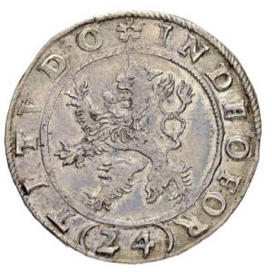 Реверс монеты Богемия, 24 крейцера, 1619-1620