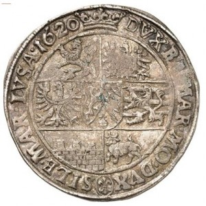 Реверс монеты Богемия, 48 крейцеров, 1620