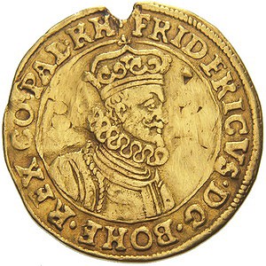 Аверс монеты Богемия, 1 дукат, 1620