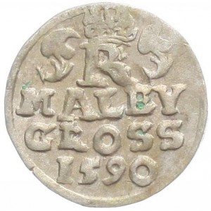 Реверс монеты Богемия, 1 малей грош, 1577-1600