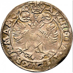 Реверс монеты Богемия, 1 грош, 1573-1576