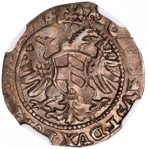 Реверс монеты Богемия, 1 грош, 1576-1610